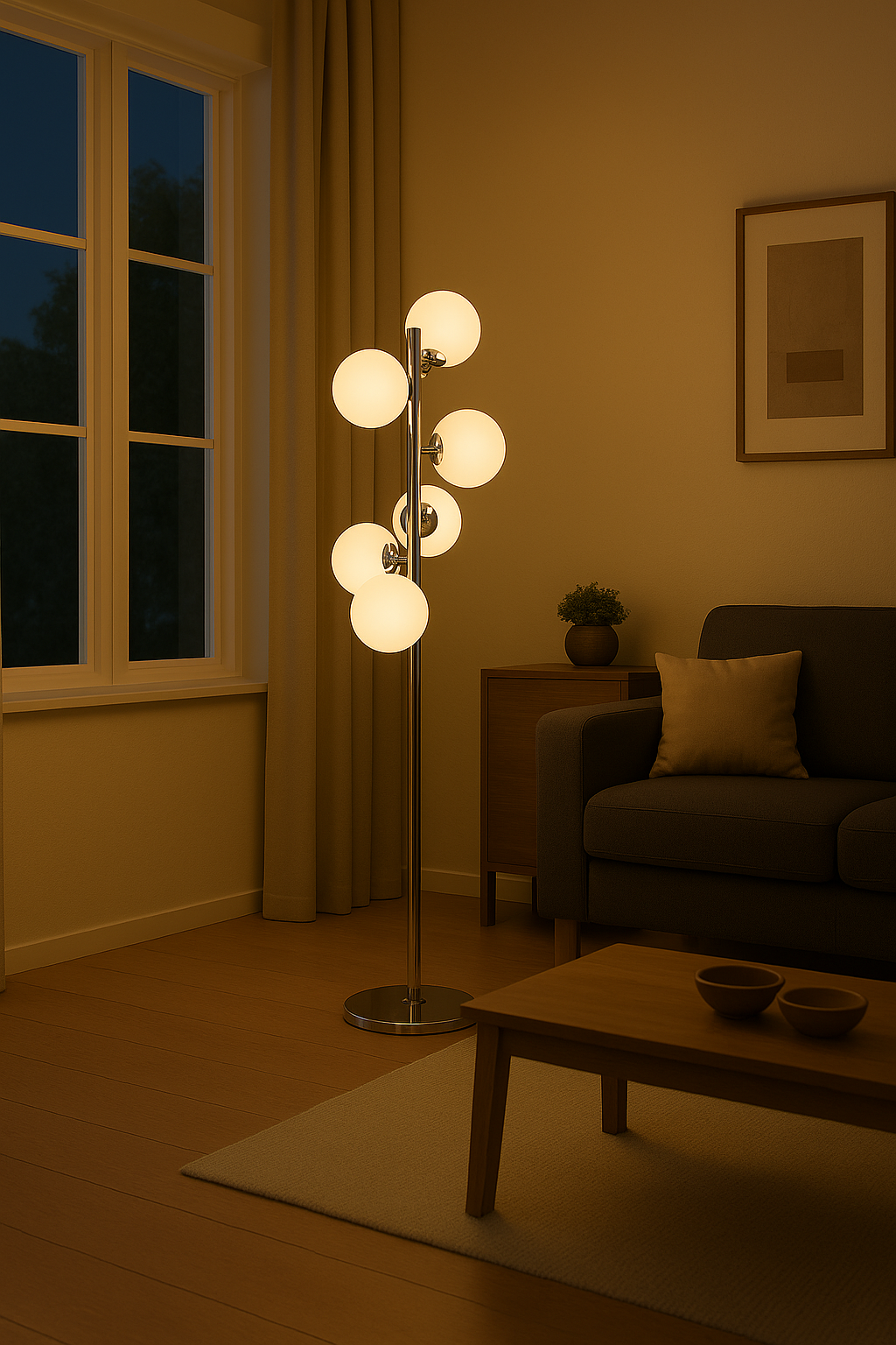 Bubble Floor Lamp 4145-LK 400*H1600mm