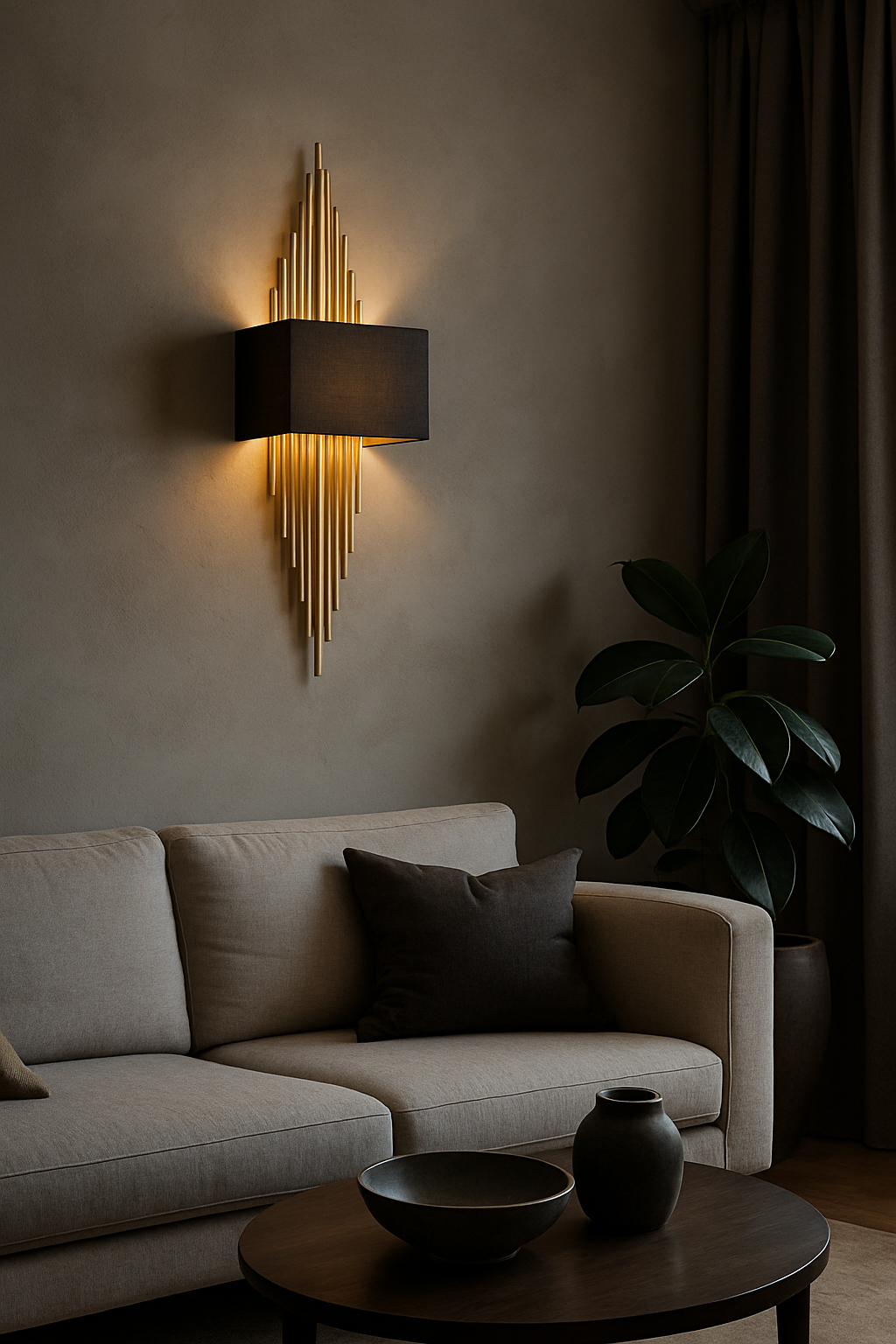 Crystal Sconce 4317-AE 300xH900mm