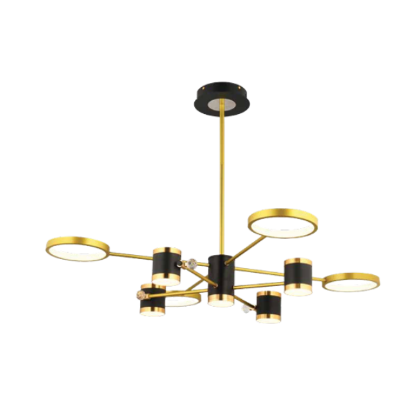 Akay Sarkıt Avize ML9831-12 BK-GD