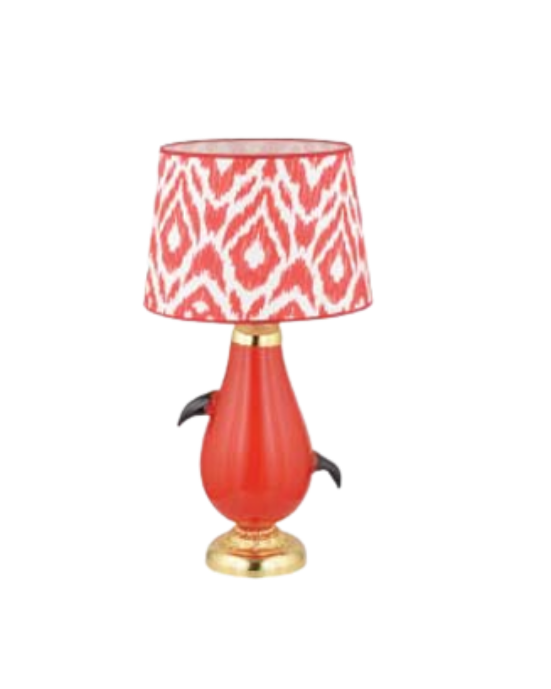 Abajur M-335 Kırmızı 35cm-H60cm