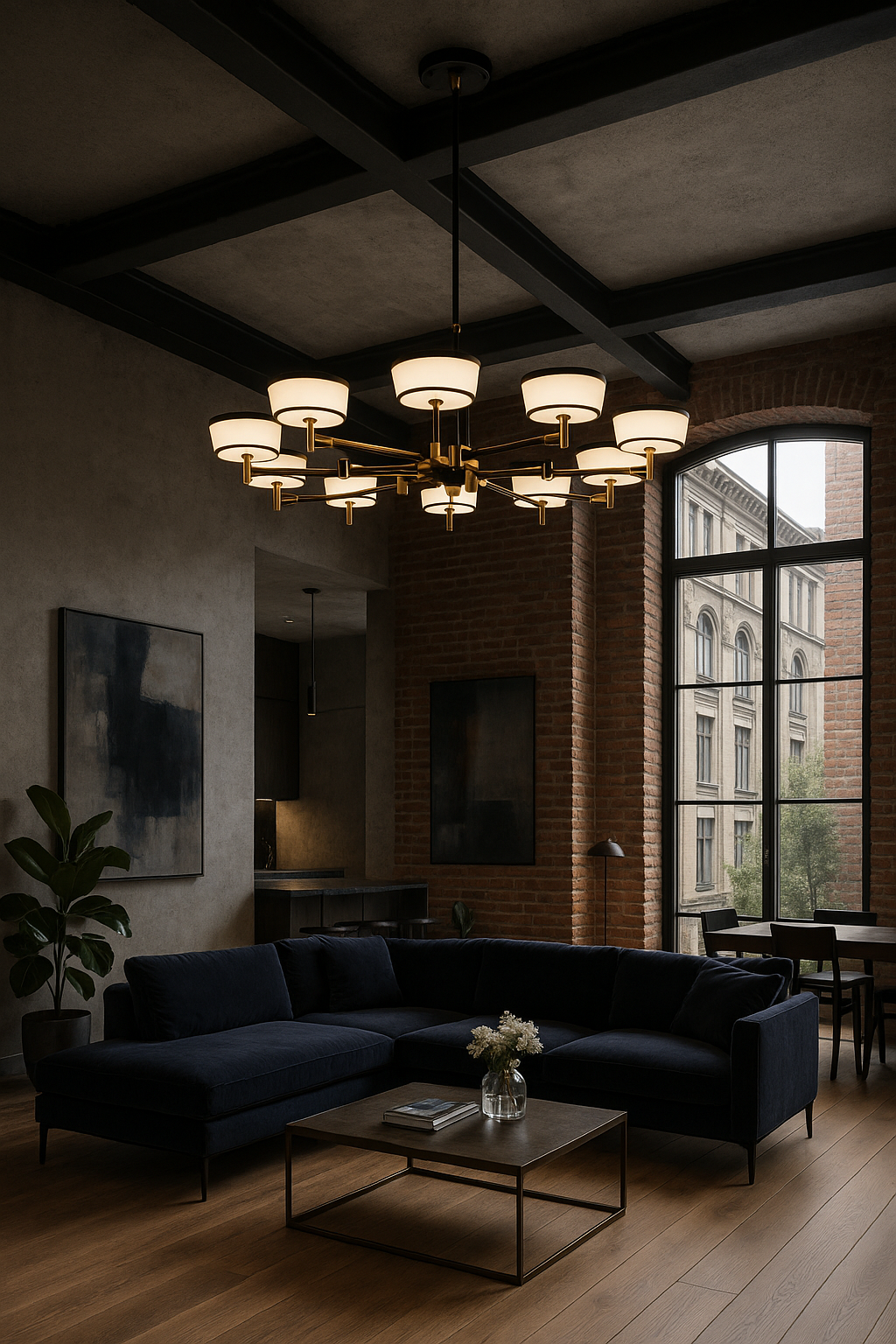 Bade Pendant Chandelier 9007-8+4 3Color