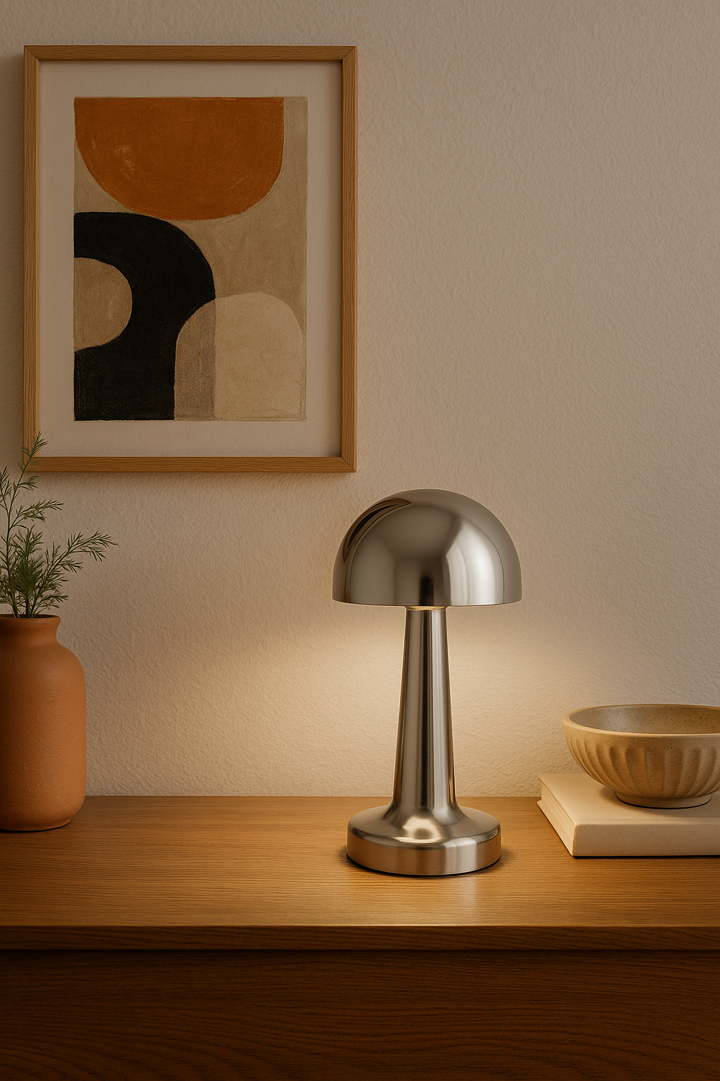 Seul Dokunmatik Masa Lambası SH7010-3 Krom